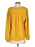 Elodie Yellow 3/4 Sleeve Blouse Size S - photo 2