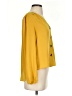 Elodie Yellow 3/4 Sleeve Blouse Size S - photo 4