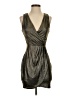 Forever 21 Metallic Silver Cocktail Dress Size S - photo 1