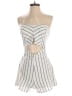 rue21 Stripes White Romper Size S - photo 1