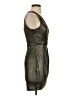 Forever 21 Metallic Silver Cocktail Dress Size S - photo 4