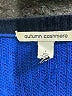 Autumn Cashmere Color Block Blue Pullover Sweater Size L - photo 7