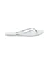 Havaianas Silver Flip Flops Size 9 - 10 - photo 1
