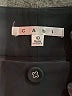 CAbi Solid Black Shorts Size 10 - photo 3