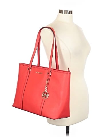 MICHAEL Michael Kors Leather Tote (view 2)