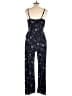 Kaileigh Stars Blue Jumpsuit Size L - photo 2