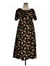 Cider 100% Polyester Yellow Casual Dress Size 1X - photo 1