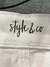 Style&Co Ivory White Jeans Size 10 - photo 4
