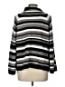 Ruby Rd. 100% Acrylic Stripes Gray Turtleneck Sweater Size L - photo 2