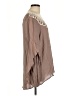 Entro Brown 3/4 Sleeve Blouse Size L - photo 4