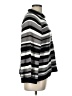 Ruby Rd. 100% Acrylic Stripes Gray Turtleneck Sweater Size L - photo 4