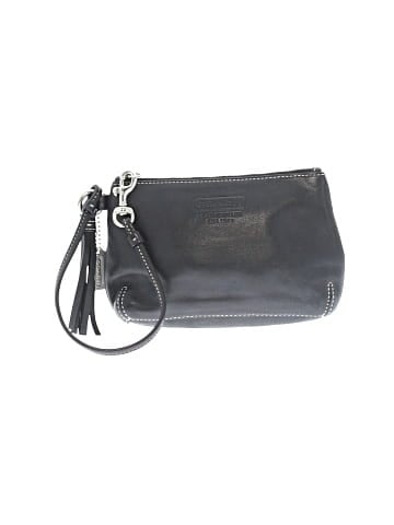 Coach Factory Leather Wristlet (view 1)