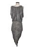 BCBGMAXAZRIA Stripes Gray Casual Dress Size XS - photo 2