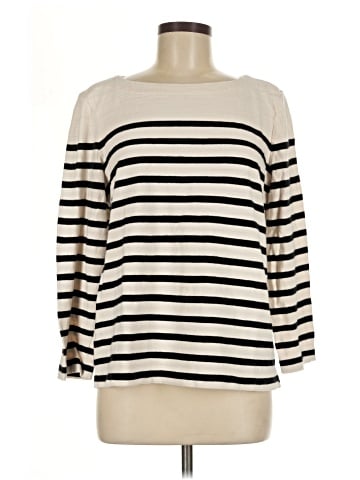 Ann Taylor LOFT 3/4 Sleeve T-Shirt (view 1)