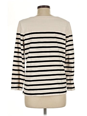 Ann Taylor LOFT 3/4 Sleeve T-Shirt (view 2)