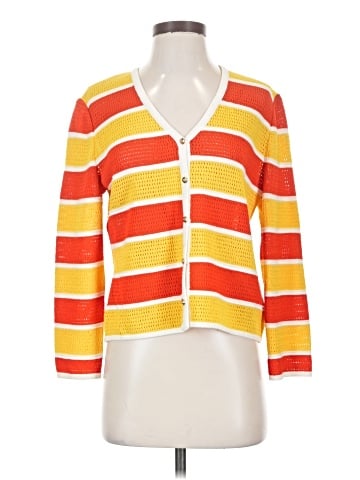 St. John Sport Wool Cardigan (view 1)