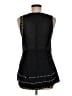 Tory Burch 100% Cotton Black Sleeveless Blouse Size 8 - photo 2