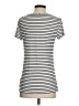 Neiman Marcus Stripes Ivory Short Sleeve T-Shirt Size S - photo 2