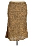 Gap 100% Rayon Animal Print Tan Casual Skirt Size XL - photo 1