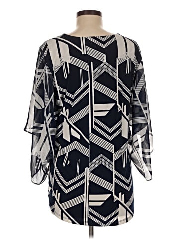 Alfani 3/4 Sleeve Blouse (view 2)