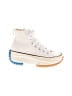 Converse White Sneakers Size 5 - photo 1