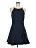 Speechless Solid Blue Cocktail Dress Size M - photo 1