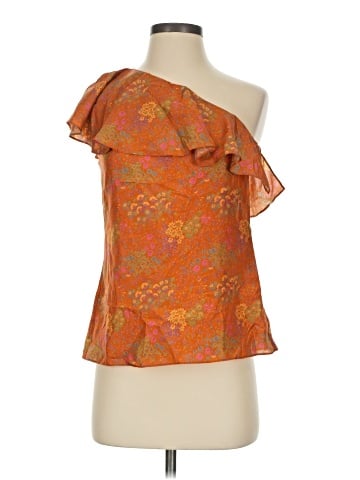 Rebecca Taylor Sleeveless Silk Top (view 1)