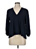 Tibi Blue 3/4 Sleeve Blouse Size M - photo 1