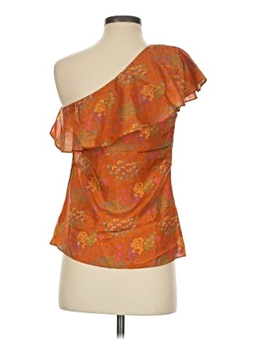 Rebecca Taylor Sleeveless Silk Top (view 2)