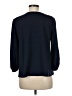 Tibi Blue 3/4 Sleeve Blouse Size M - photo 2