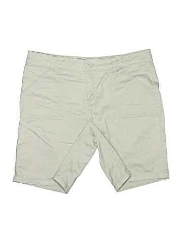 New York & Company Khaki Shorts (view 1)