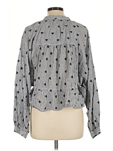 Pilcro Long Sleeve Blouse (view 2)