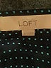 Ann Taylor LOFT 100% Polyester Teal Long Sleeve Blouse Size L - photo 7