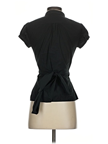 Express Design Studio Short Sleeve Blouse (view 2)