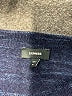 Express 100% Merino Extra Fine Wool Blue Wool Pullover Sweater Size M - photo 7