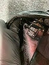 Vero Moda 100% Polyester Metallic Black Faux Leather Pants Size 28 - 32 - photo 5