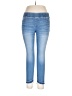 Old Navy Polka Dots Blue Jeggings Size 10 - photo 1