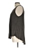 Very J Gray Sleeveless Top Size L - photo 5