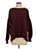 525 America 100% Cotton Solid Burgundy Pullover Sweater Size S - photo 1