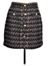 Walter Baker Tweed Black Casual Skirt Size 10 - photo 1