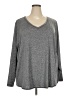 Xersion Gray 3/4 Sleeve T-Shirt Size 3X - photo 1