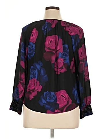 Alfani 3/4 Sleeve Blouse (view 2)