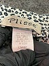 Plisse 100% Polyester Animal Print Gray 3/4 Sleeve Blouse Size L - photo 7