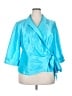 Alex Evenings 100% Polyester Blue Jacket Size 2X - photo 1