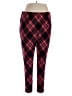 Investments 100% Nylon Argyle Red Leggings Size XL - photo 1