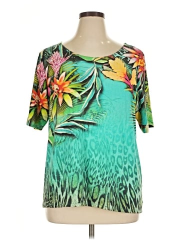 Chico's Short Sleeve Blouse (view 1)