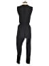 Madewell 100% Silk Graphic Black Jumpsuit Size 0 - photo 2