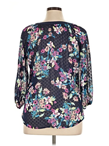 Candie's 3/4 Sleeve Blouse (view 2)