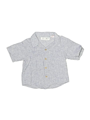 Zara Short Sleeve Button-Down Shirt (view 1)
