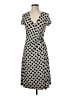 Jonathan Martin Polka Dots Ivory Casual Dress Size 6 - photo 1